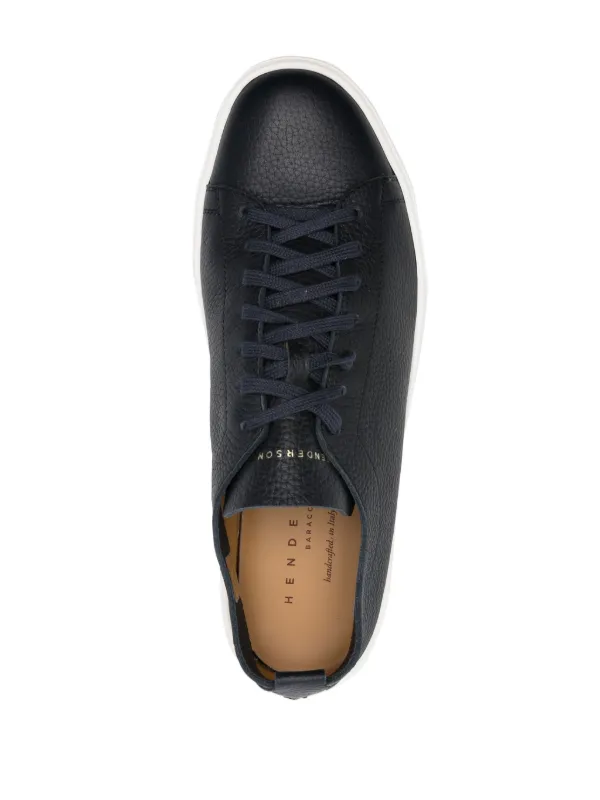 Henderson Baracco レザースニーカー | ブルー | FARFETCH JP