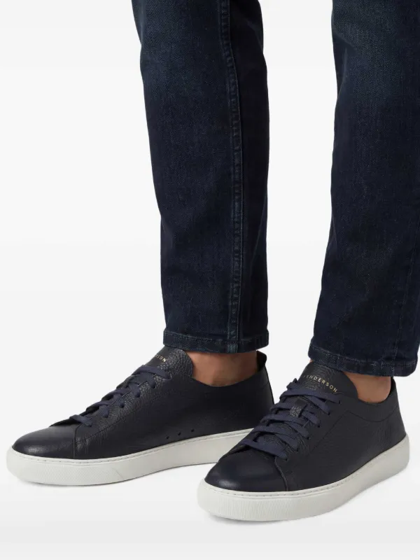 Henderson Baracco レザースニーカー | ブルー | FARFETCH JP