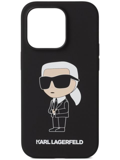 Karl Lagerfeld IKONIK KARL NFT iPhone 14 Pro case
