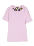Barrow kids logo-print T-shirt dress - Pink