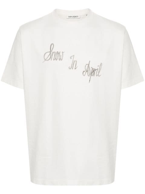 OUR LEGACY Ronja cotton T-shirt