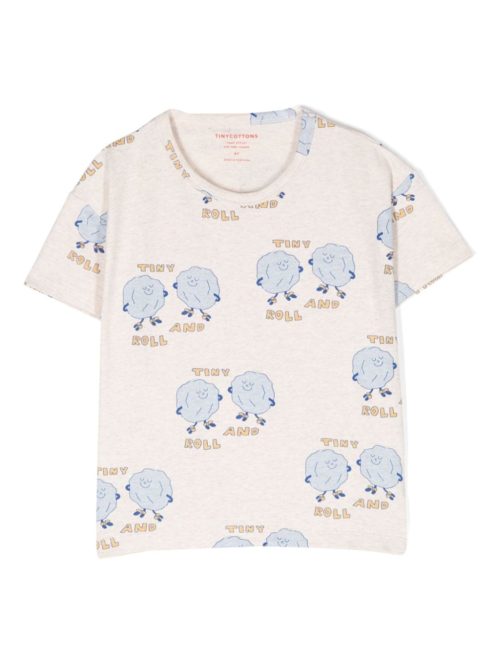 Tiny Cottons Kids' Rock'n'roll T-shirt In Neutrals