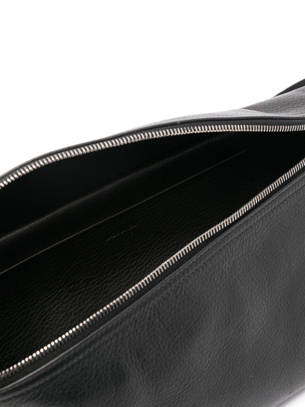 Shop Rick Owens Bumbag Leather Belt Bag In Black