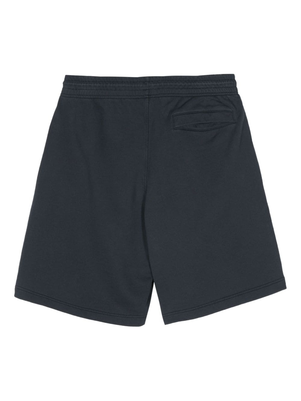 Shop Maison Kitsuné Fox-patch Track Shorts In Blau