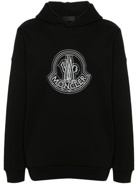 Moncler logo-print hoodie