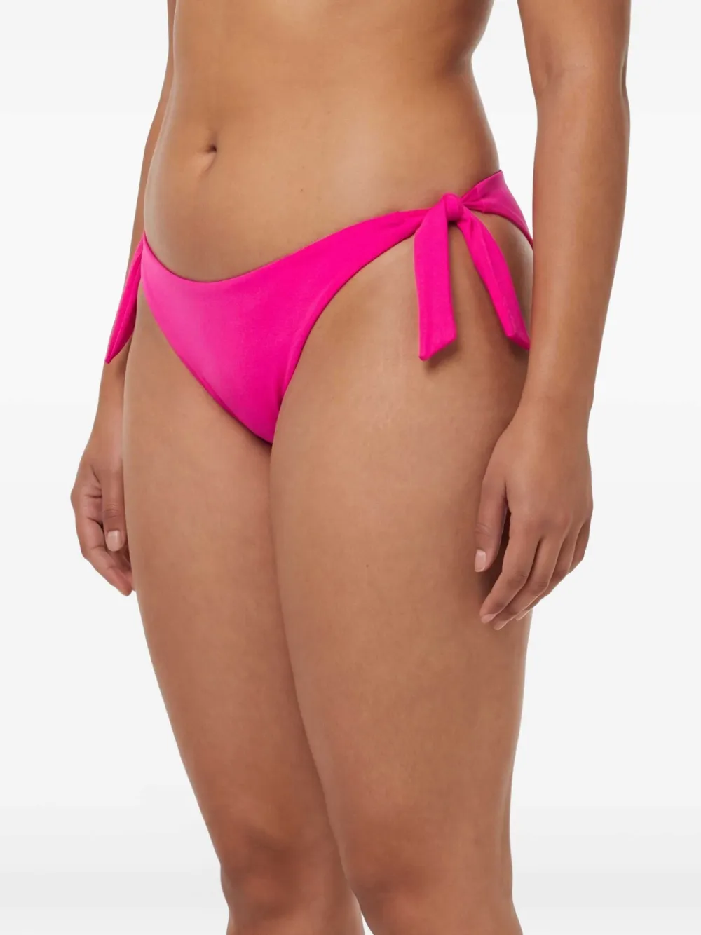 TWINSET Bikinislip met logo Roze