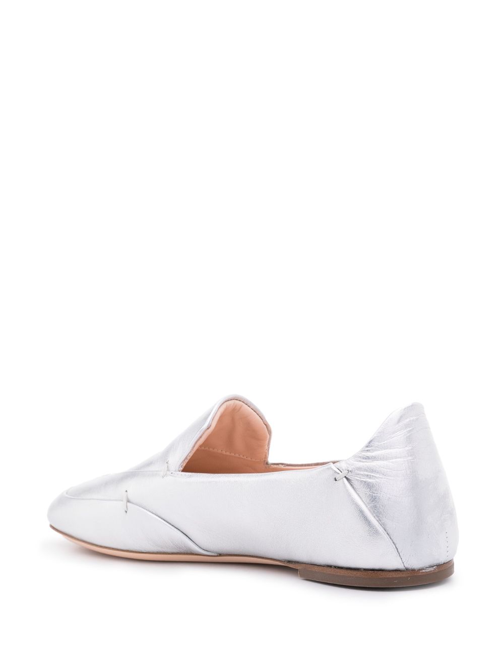 AGL Dana leren loafers Zilver