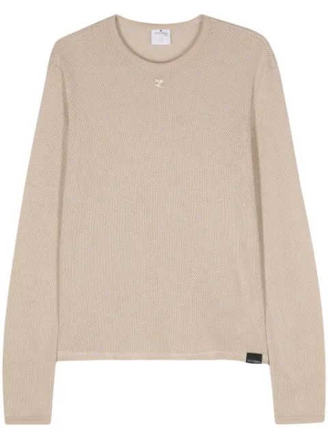 Courrèges playera manga larga