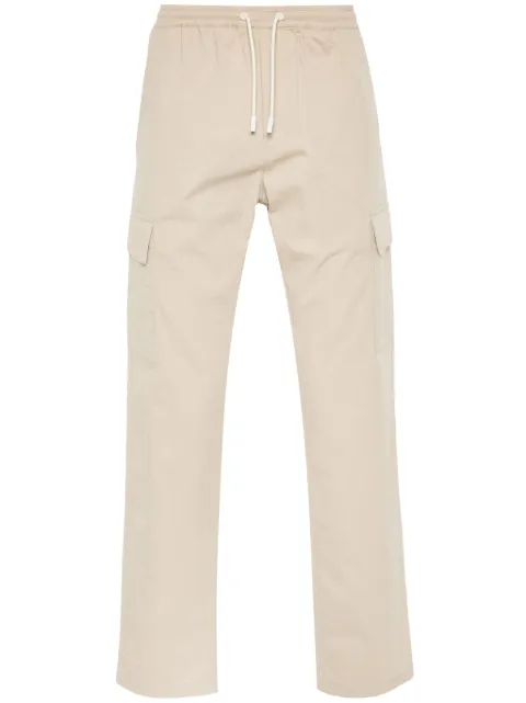 Yves Salomon pantalones cargo con diseño recto