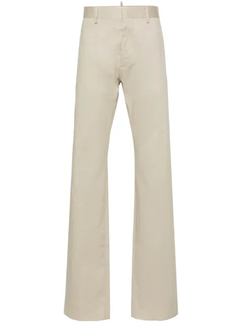 DSQUARED2 mid-rise twill chino trousers