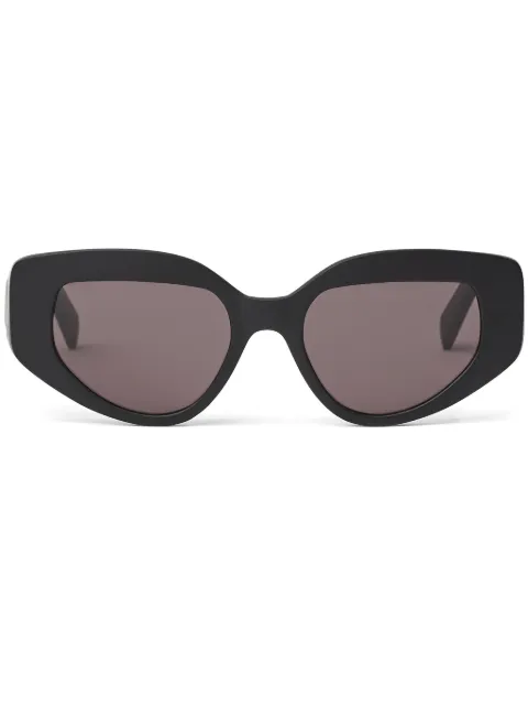 Karl Lagerfeld lunettes de soleil à monture papillon