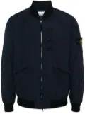 Stone Island Compass-badge padded jacket - Blue