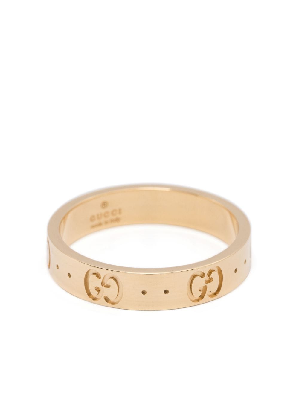 Gucci Anello Icon in oro giallo 18kt