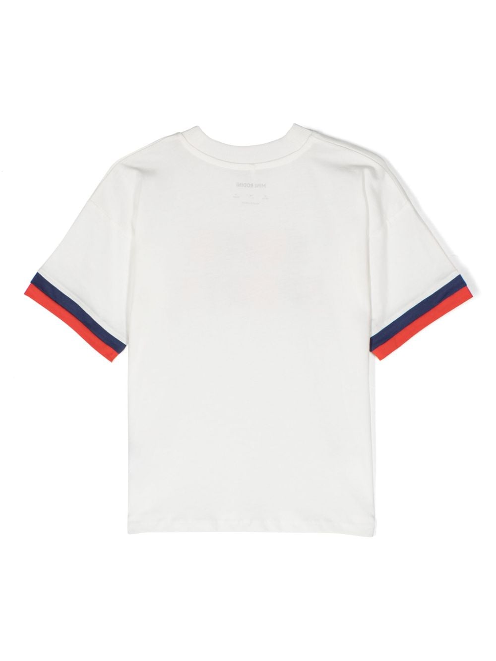Shop Mini Rodini Super Sporty Organic Cotton T-shirt In White