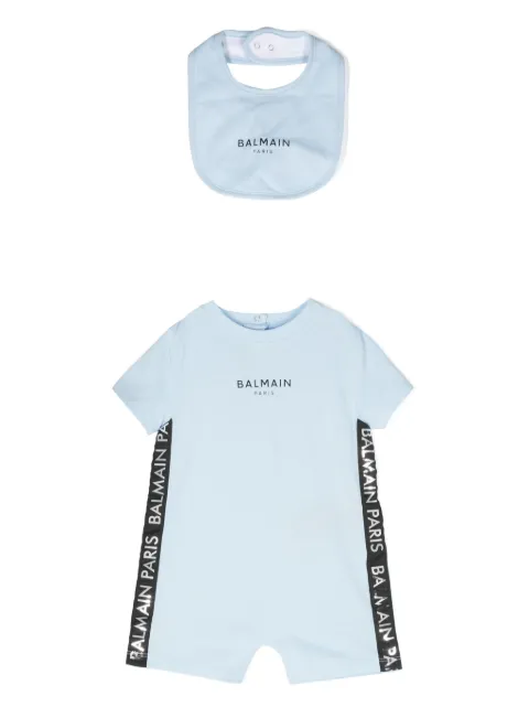 Balmain Kids Conjunto 2 peças com estampa de logo
