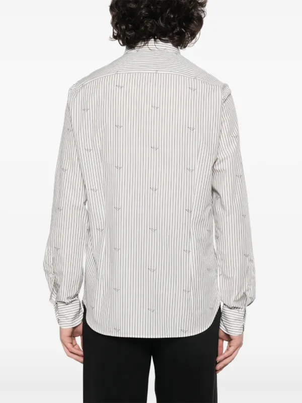 Emporio Armani ストライプ シャツ - Farfetch