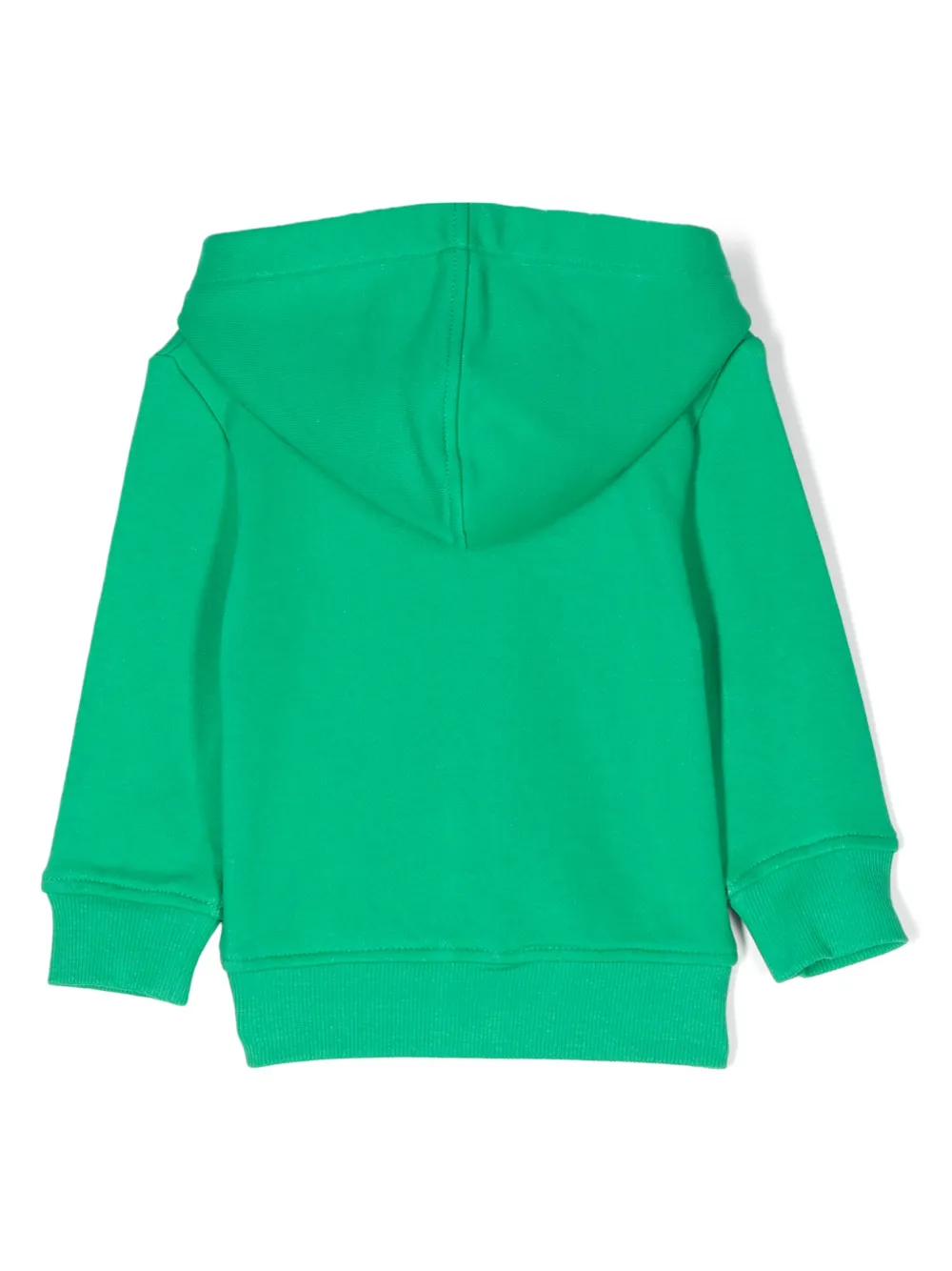 TRUSSARDI JUNIOR Katoenen hoodie met rits Groen