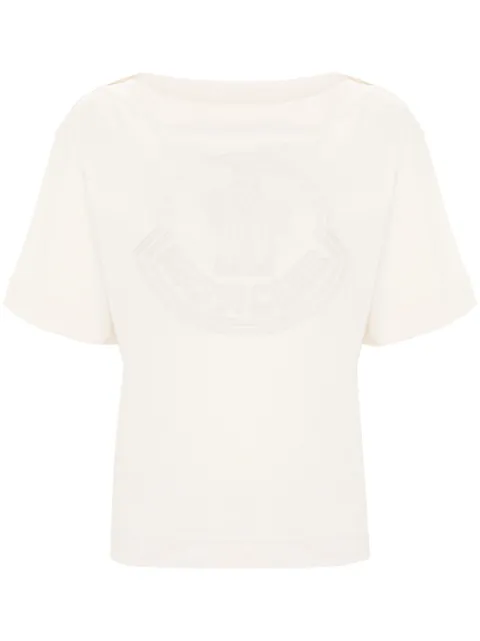 Moncler logo-appliqué T-shirt