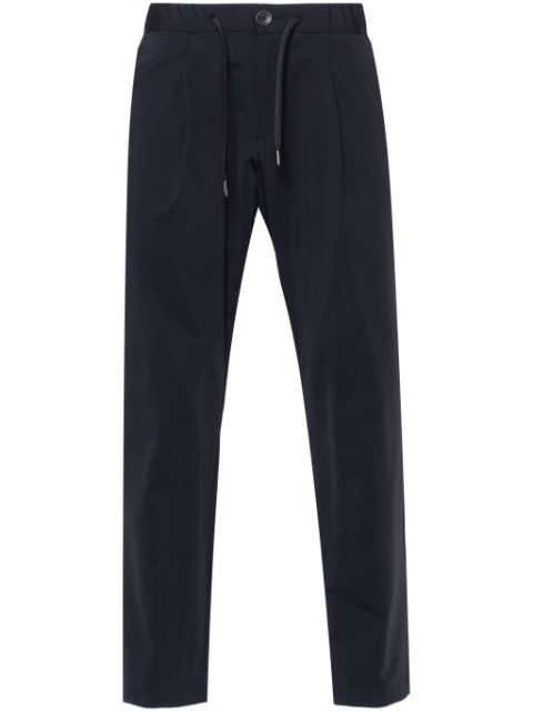 Herno pleat-detailing straight-leg trousers