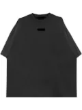 FEAR OF GOD ESSENTIALS logo-appliqué cotton T-shirt - Black