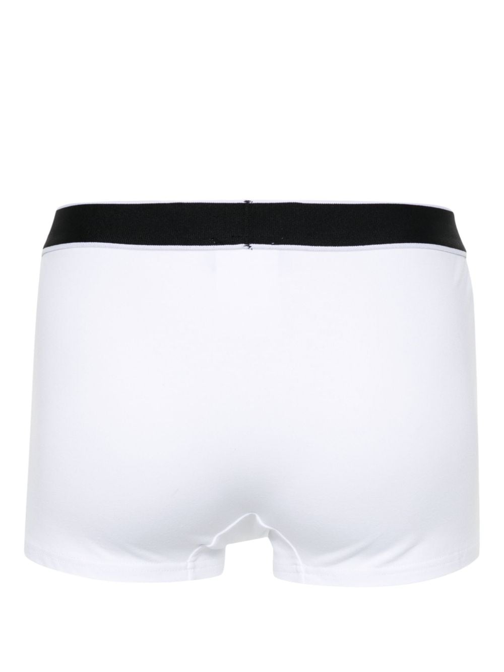 Shop Off-white Logo-waistband Boxers (pack Of Two) In White