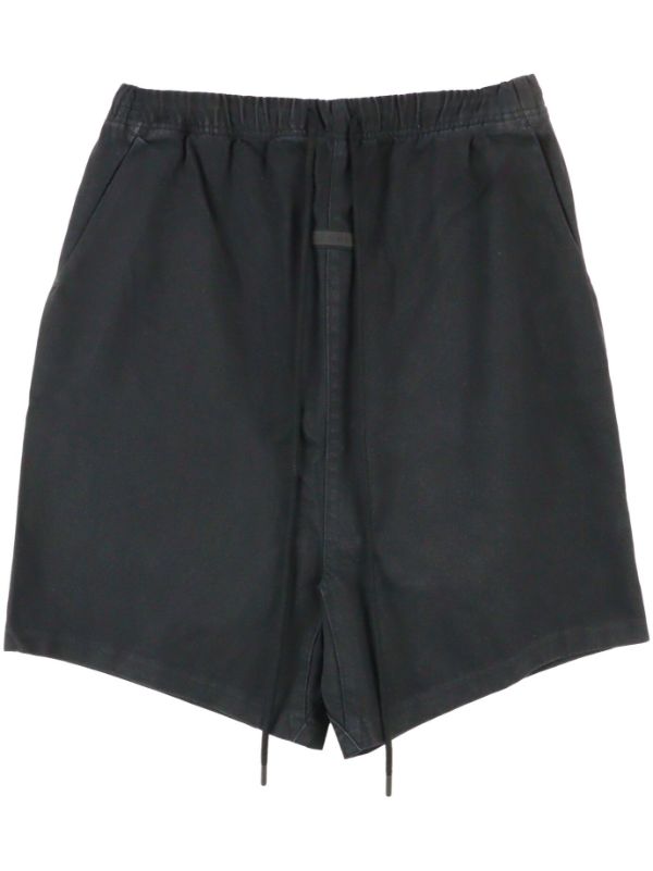 FEAR OF GOD ESSENTIALS Essentials logo-appliqué Track Shorts - Farfetch