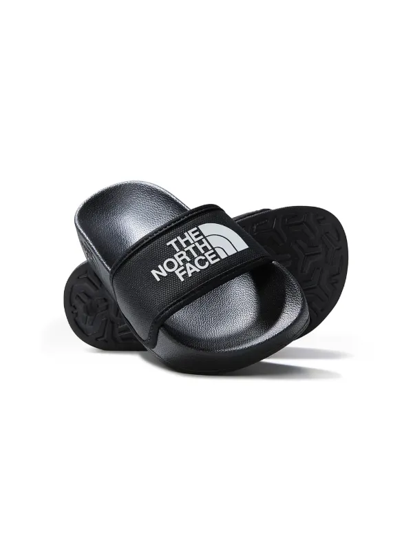 【THE NOTRH FACE】 BASIC SLIDE‐BLACK The North Face - Explore Camp Canvas, Mesh and Rubber Slides