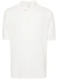 Eleventy ribbed cotton polo shirt - White