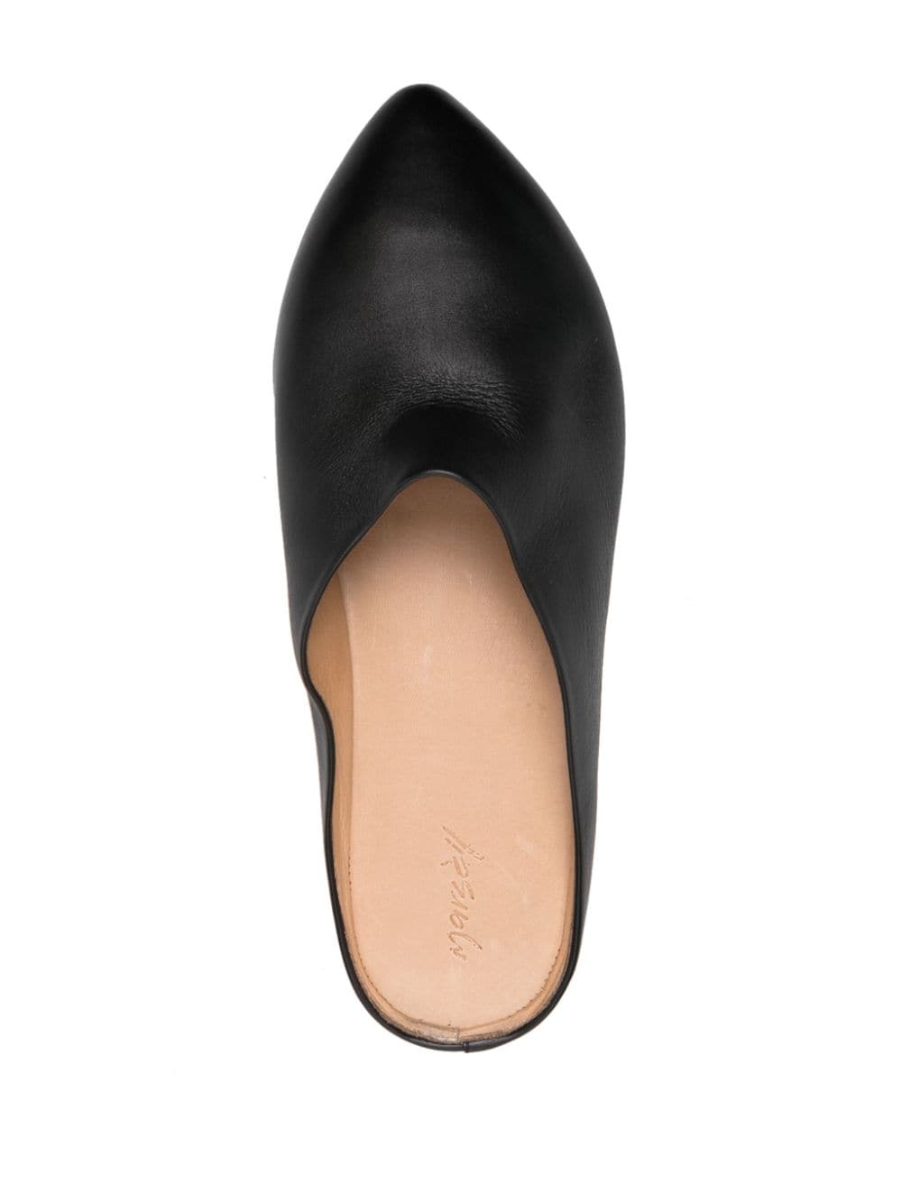 Marsèll Sfoglia leather mules Black