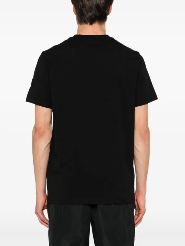 Moncler logo print t on sale shirt