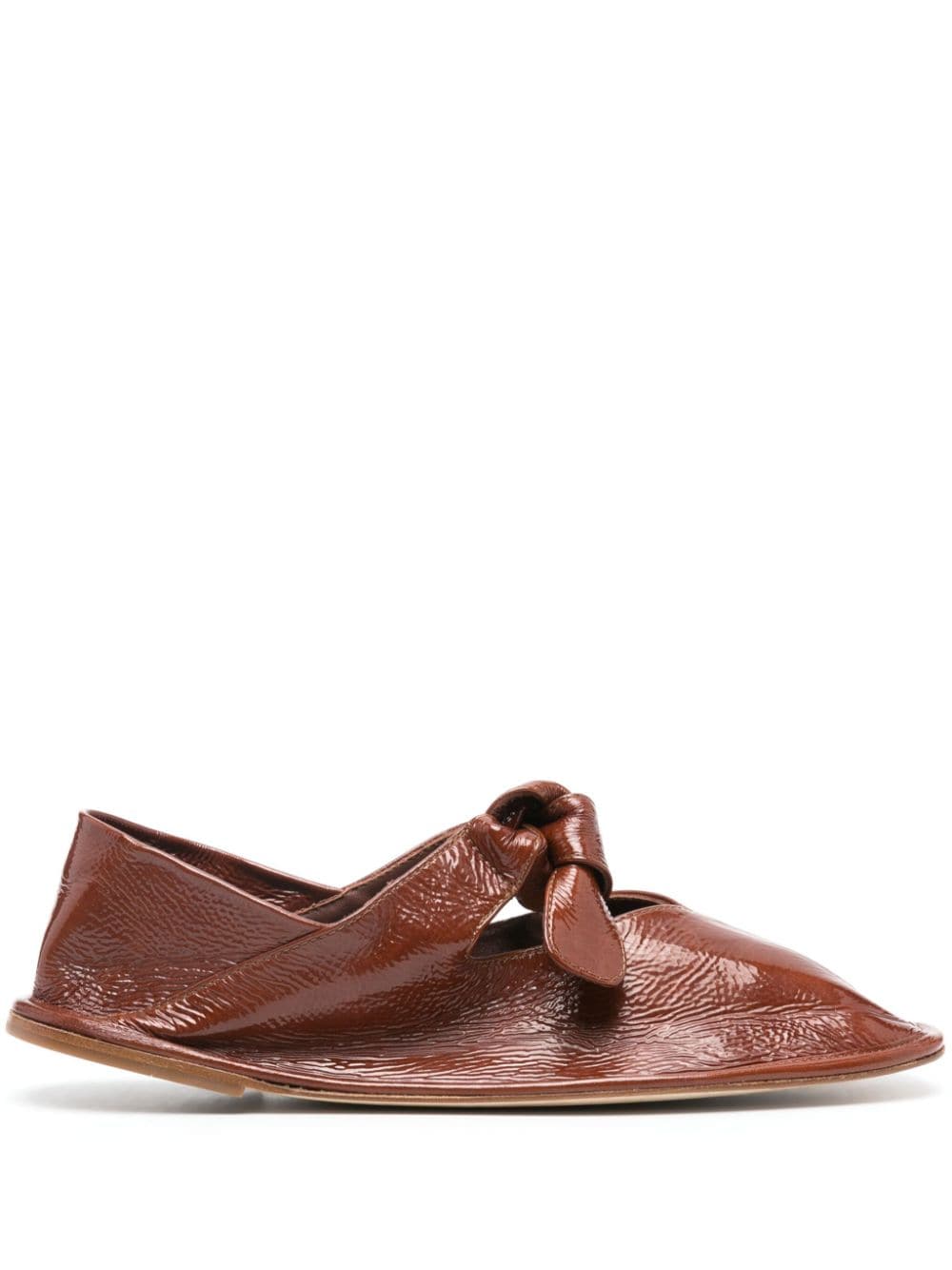 Hereu Llasada Ballerina Shoes In Brown