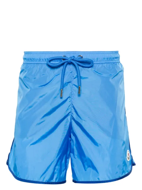 Moncler logo-patch swim short