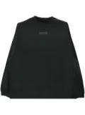 FEAR OF GOD ESSENTIALS logo-patch cotton sweatshirt - Black