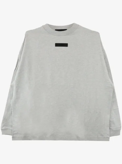 FEAR OF GOD ESSENTIALS 로고 패치 스웨트셔츠