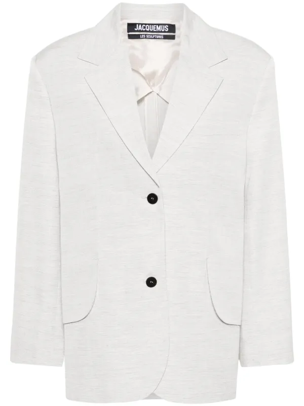 Jacquemus La Veste Titolo ジャケット | グレー | FARFETCH JP