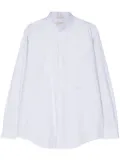 Massimo Alba Genova checked cotton shirt - White
