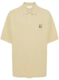 Maison Kitsuné Bold Fox Head cotton polo shirt - Green