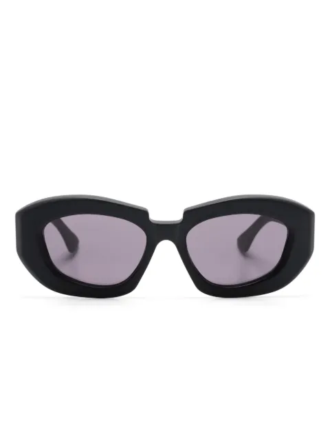 Kuboraum X23 geometric-frame sunglasses