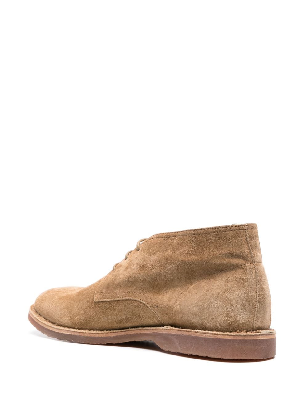 Shop Officine Creative Kent 002 Suede Ankle Boots In Neutrals
