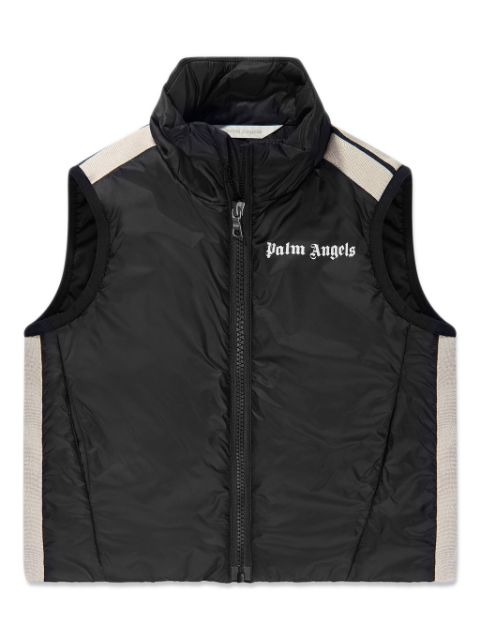 Palm Angels Kids Bodywarmer met logoprint