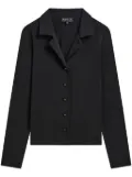 agnès b. buttoned long-sleeve shirt - Black