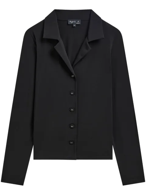 agnès b.  buttoned long-sleeve shirt