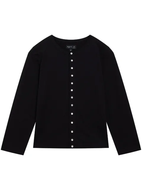 agnès b.  Le Petit snap cardigan