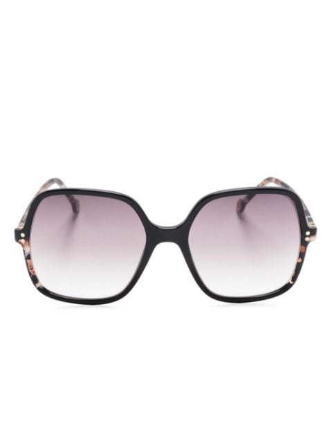 Carolina Herrera  tortoiseshell square-frame sunglasses