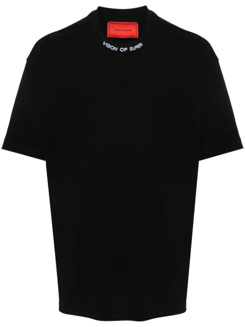 Vision Of Super logo-embroidered T-shirt