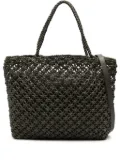Officine Creative Susan 02 macramé-effect tote bag - Green