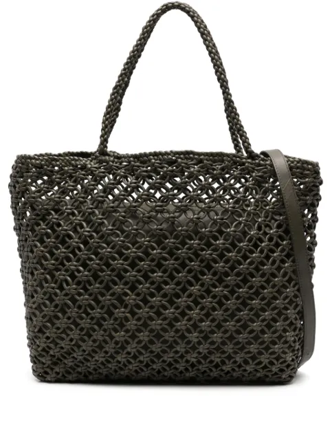 Officine Creative Susan 02 macramé-effect tote bag