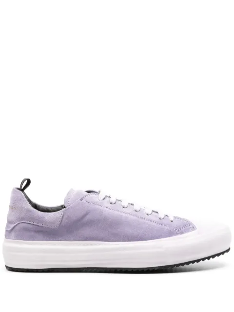 Officine Creative tenis de gamuza con agujetas