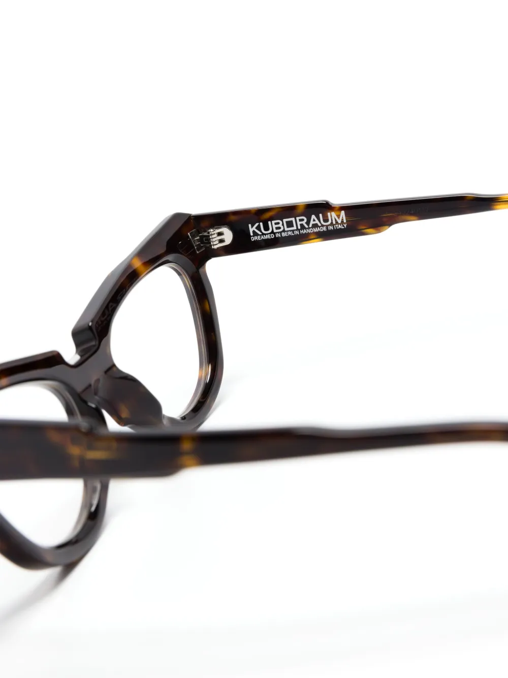 Kuboraum K39 bril met cat-eye montuur Bruin