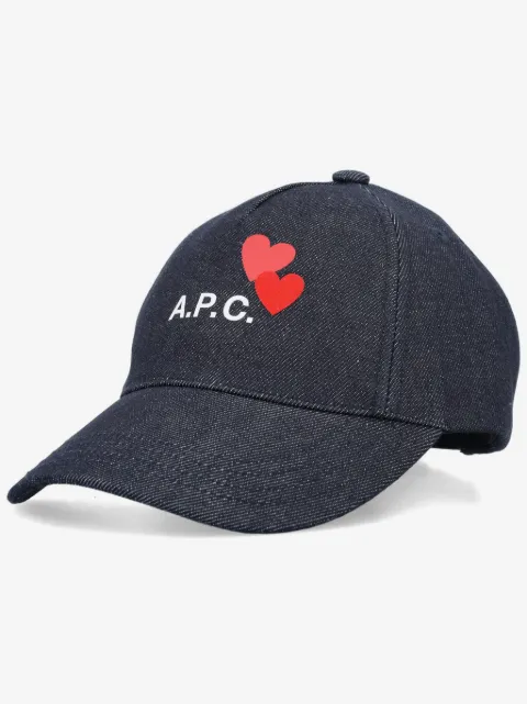 A.P.C. Eden Blondie denim baseball cap